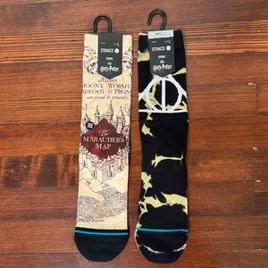 Stance NWT Harry Potter crew socks men’s large